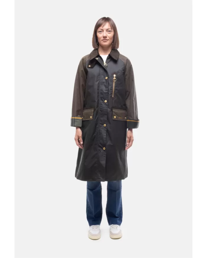 Andriani BARBOUR Giaccone donna Evette Verde scuro LWX1485 LWX.OL52