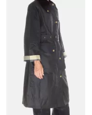 Andriani BARBOUR Trench donna Milda Verde scuro LWX1486 LWX.OL52