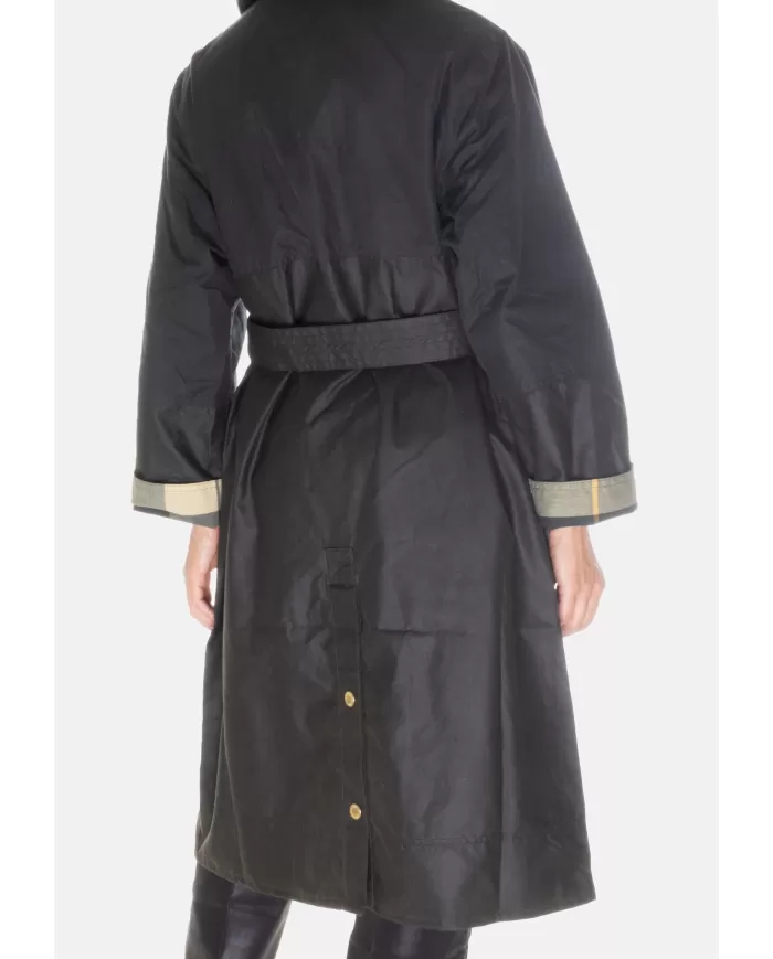 Andriani BARBOUR Trench donna Milda Verde scuro LWX1486 LWX.OL52