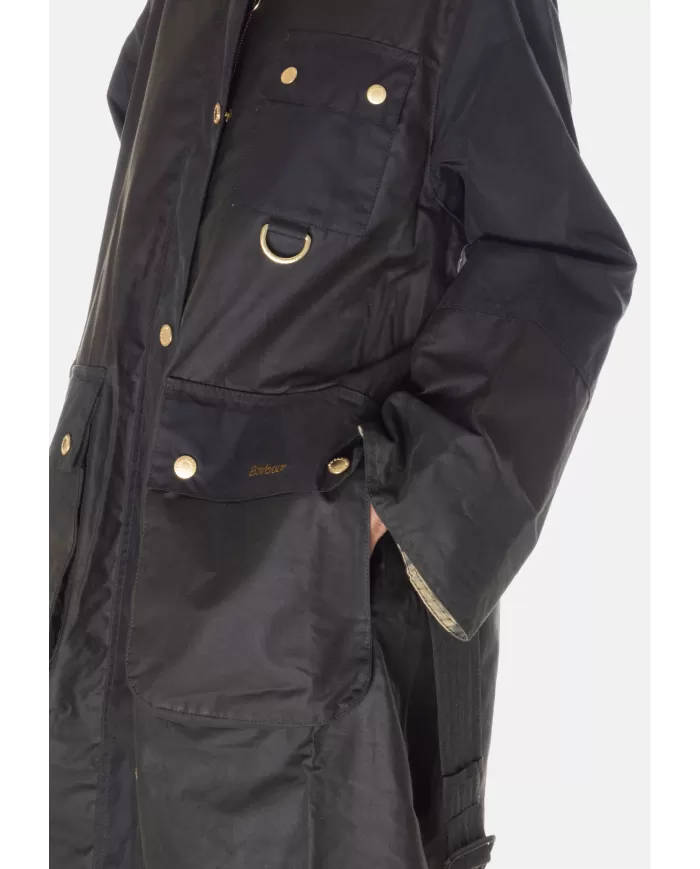 Andriani BARBOUR Trench donna Milda Verde scuro LWX1486 LWX.OL52