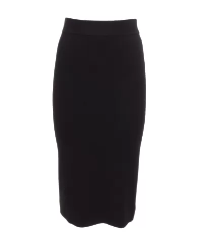 Andriani MC2 St. Barth Gonna midi lana Nera AEE0001.00037I