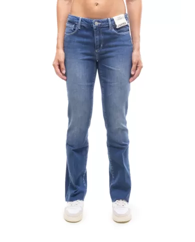 Andriani L'AGENCE Jeans donna vita bassa Sneeki blu 2823RDMR.IRVINE