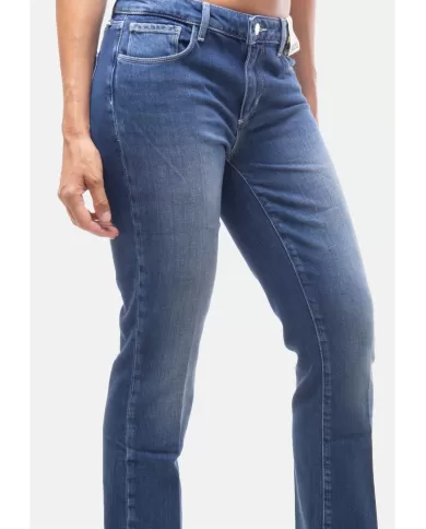 Andriani L'AGENCE Jeans donna vita bassa Sneeki blu 2823RDMR.IRVINE