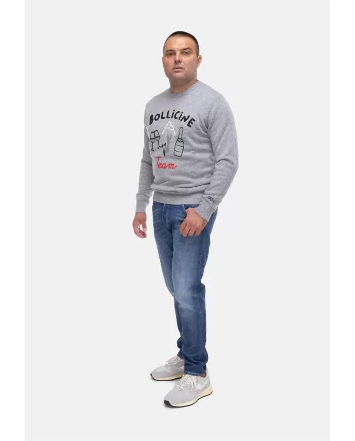 Andriani MC2 St. Barth Maglia uomo Bollicine grigia HER0001.02962I