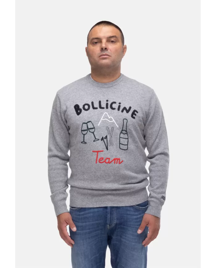 Andriani MC2 St. Barth Maglia uomo Bollicine grigia HER0001.02962I