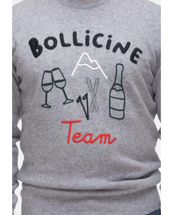 Andriani MC2 St. Barth Maglia uomo Bollicine grigia HER0001.02962I