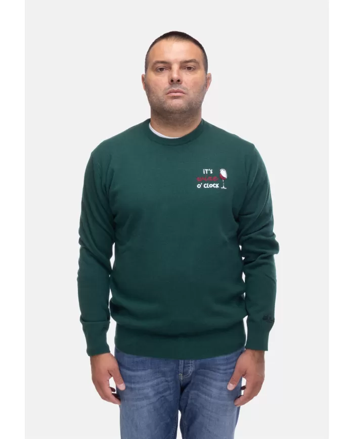 Andriani MC2 St. Barth Maglia uomo It's winw o'clock Verde HER0024.00127I