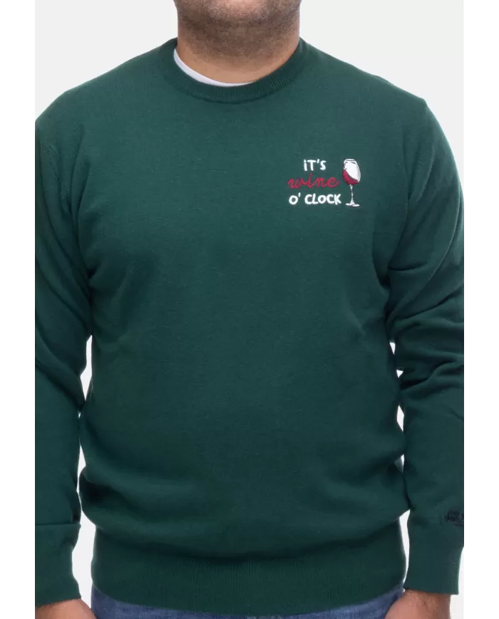 Andriani MC2 St. Barth Maglia uomo It's winw o'clock Verde HER0024.00127I