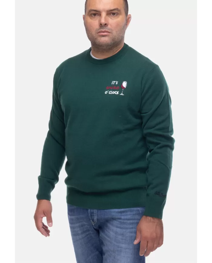 Andriani MC2 St. Barth Maglia uomo It's winw o'clock Verde HER0024.00127I