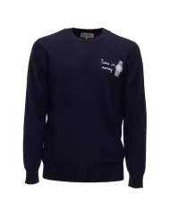 MC2 St. Barth Maglia uomo Time is money blu