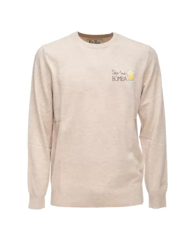 Andriani MC2 St. Barth Maglia uomo Beige HER0024.03499I