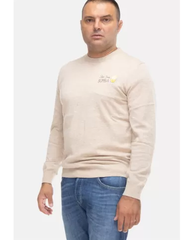 Andriani MC2 St. Barth Maglia uomo Beige HER0024.03499I