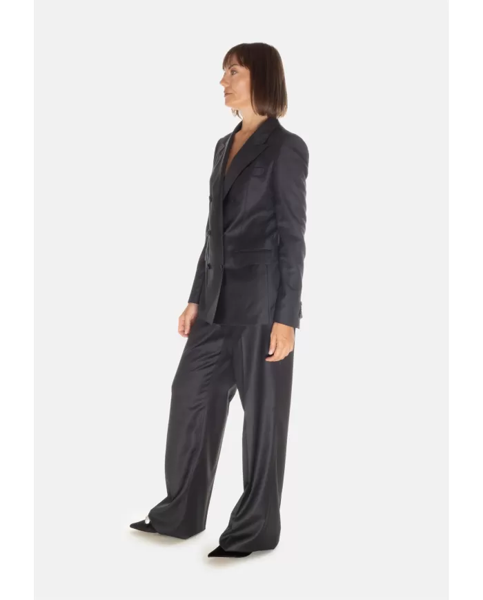 Andriani TAGLIATORE Tailleur donna gessato grigio T-PARIGI10BA 060073 S1079.542