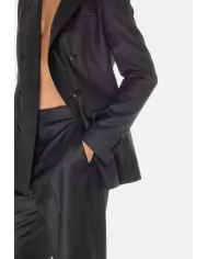 Andriani TAGLIATORE Tailleur donna gessato grigio T-PARIGI10BA 060073 S1079.542