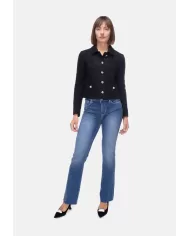 Andriani TAGLIATORE Giacca chanel donna con lurex Nera IDELLE 160043 N1287.2111