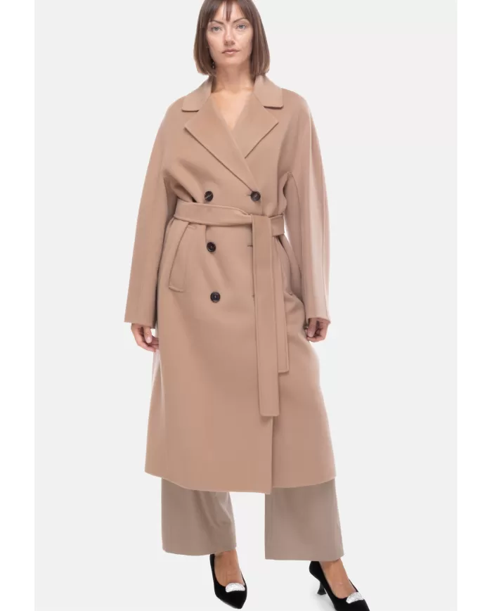 Andriani 'S MAX MARA Cappotto donna in lana doppiopetto Beige 2529016021600.033