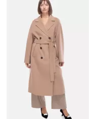 Andriani 'S MAX MARA Cappotto donna in lana doppiopetto Beige 2529016021600.033