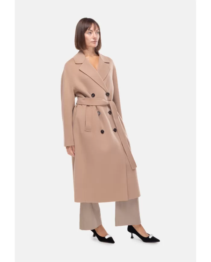 Andriani 'S MAX MARA Cappotto donna in lana doppiopetto Beige 2529016021600.033
