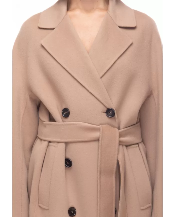 Andriani 'S MAX MARA Cappotto donna in lana doppiopetto Beige 2529016021600.033