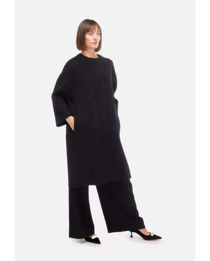 Andriani 'S MAX MARA Cappotto donna senza collo Nero 2529016031600.013