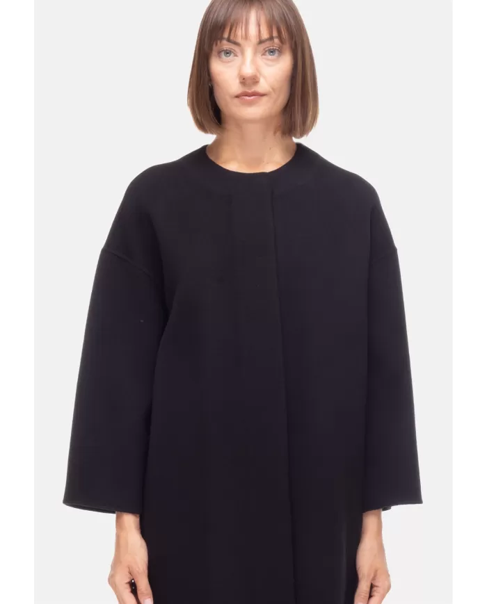 Andriani 'S MAX MARA Cappotto donna senza collo Nero 2529016031600.013