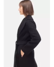 Andriani 'S MAX MARA Cappotto lungo donna con cintura Nero 2529016043600.013