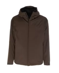 Andriani HERNO Piumino liscio con cappuccio Verde PI001294U 12840.7400