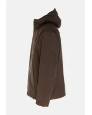 Andriani HERNO Piumino liscio con cappuccio Verde PI001294U 12840.7400