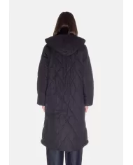 Andriani BARBOUR Giaccone donna Meredith nero LQU1842 LQU.BK11