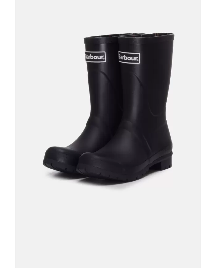 Andriani BARBOUR Stivali donna in gomma neri LRF0084 LRF.BK11