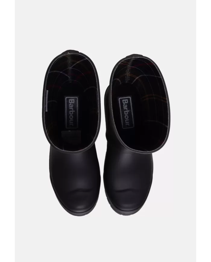 Andriani BARBOUR Stivali donna in gomma neri LRF0084 LRF.BK11