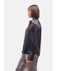 Andriani SEMI COUTURE Camicia donna seta grigia S5WM52.Y35-1