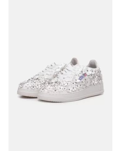 Andriani AUTRY Sneakers donna fiori Bianca AULW.PW02