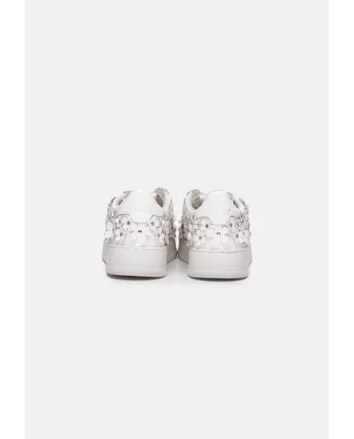 Andriani AUTRY Sneakers donna fiori Bianca AULW.PW02