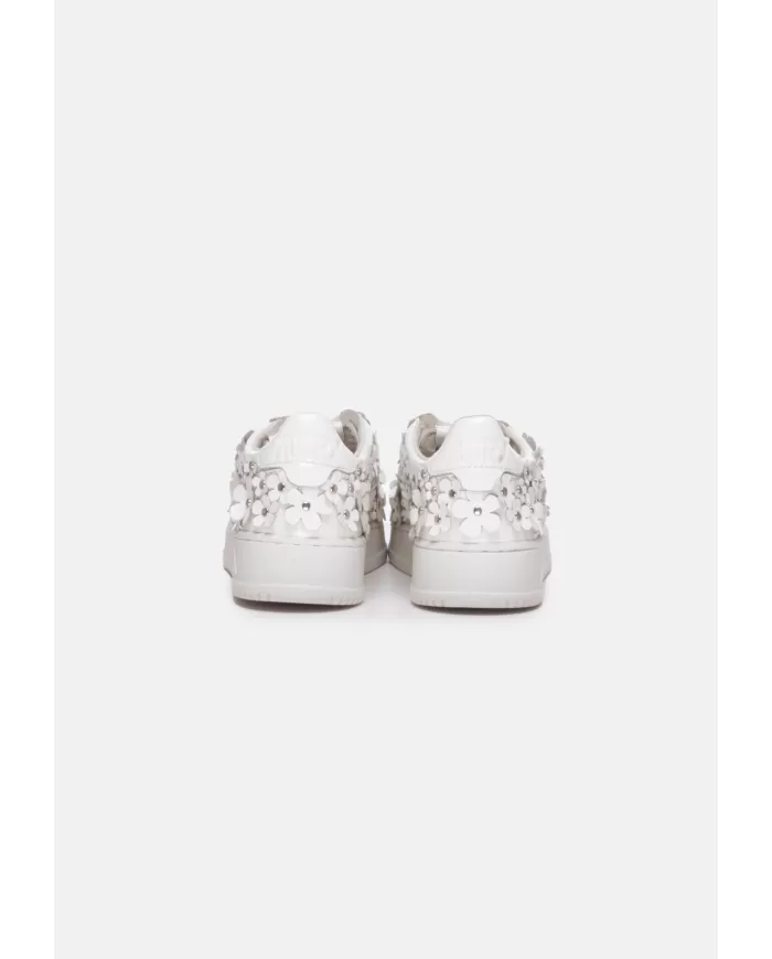Andriani AUTRY Sneakers donna fiori Bianca AULW.PW02