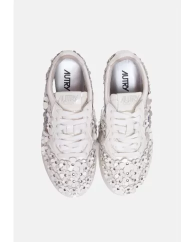 Andriani AUTRY Sneakers donna fiori Bianca AULW.PW02