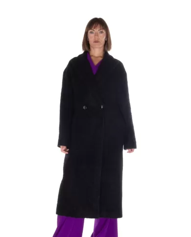 Andriani TAGLIATORE Cappotto lungo donna Nero LINDEN A50087 N1336.2111