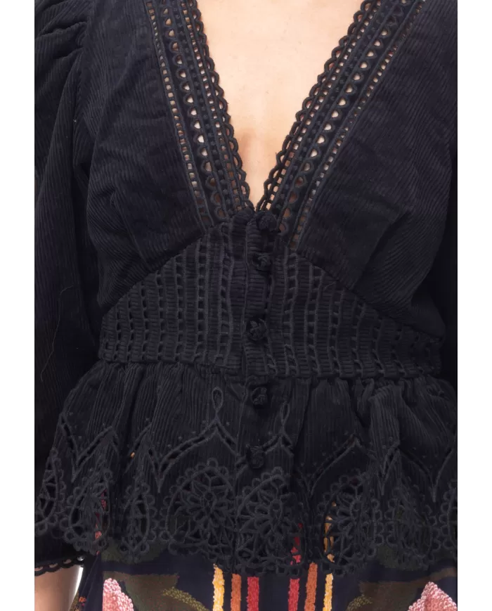 Andriani FARM RIO Camicia donna Nera 340574.BLACK