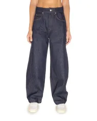 TELA Jeans carrot donna Blu