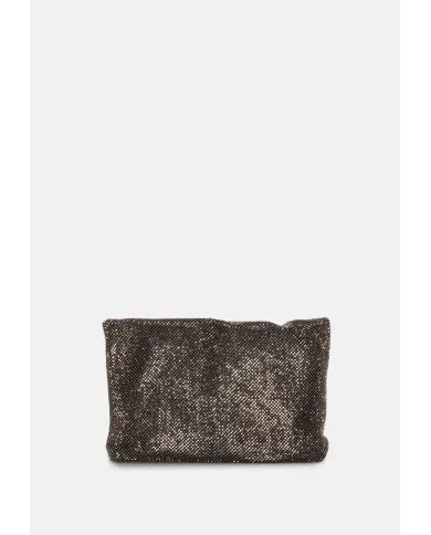 Andriani TWENTYFOURHAITCH Borsa donna in maglia di strass grigia LB-10069.GRI