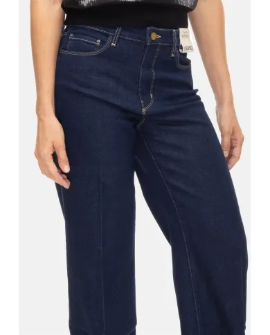Andriani L'AGENCE Jeans donna vita alta Clayton Blu scuro 2790RDM.KOVAL
