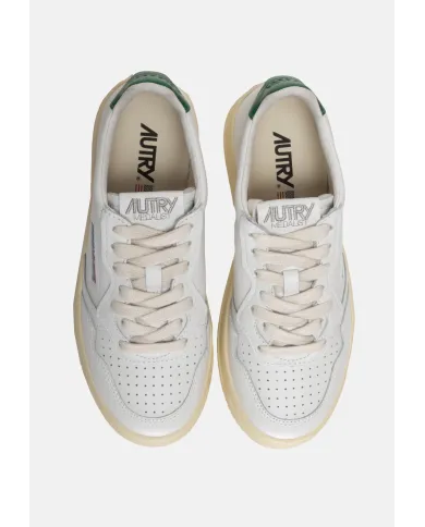 Andriani AUTRY Sneakers donna Medalist Low WHT/GREEN AULW.LL20