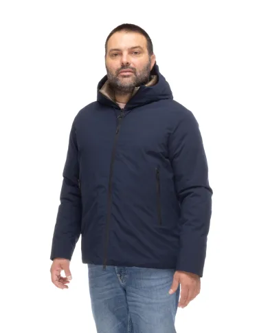 Andriani BRAMERINI Giaccone uomo Blu navy OVIDIO CC02.8