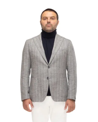 Andriani TAGLIATORE Giacca uomo grigia 1SMC26K 850012.P1249