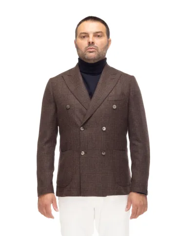 Andriani SANTANIELLO Giacca uomo Pied de poule G751MF Q4081.57F