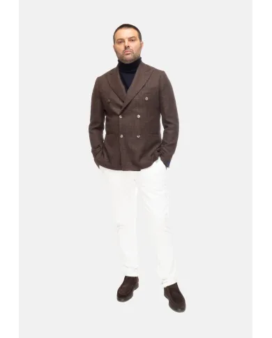 Andriani SANTANIELLO Giacca uomo Pied de poule G751MF Q4081.57F