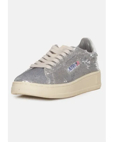 Andriani AUTRY Sneakers donna paillettes SILVER/WHT ADLW.TI05