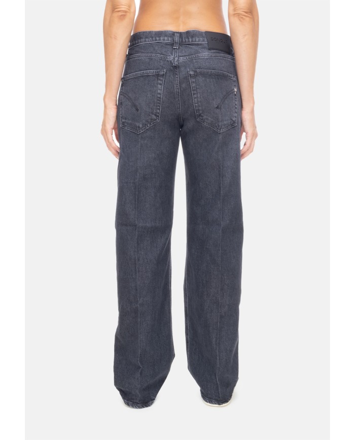 Andriani DONDUP Jeans donna Jacklyn Nero DP427 DSE377D LN9.999