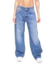ICON DENIM Jeans donna blu