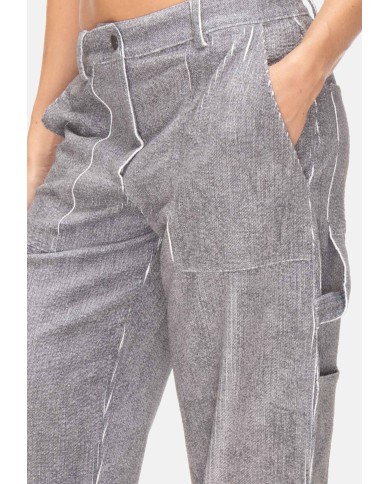 Andriani 8PM Pantaloni donna Grigio D8PM52P159.184